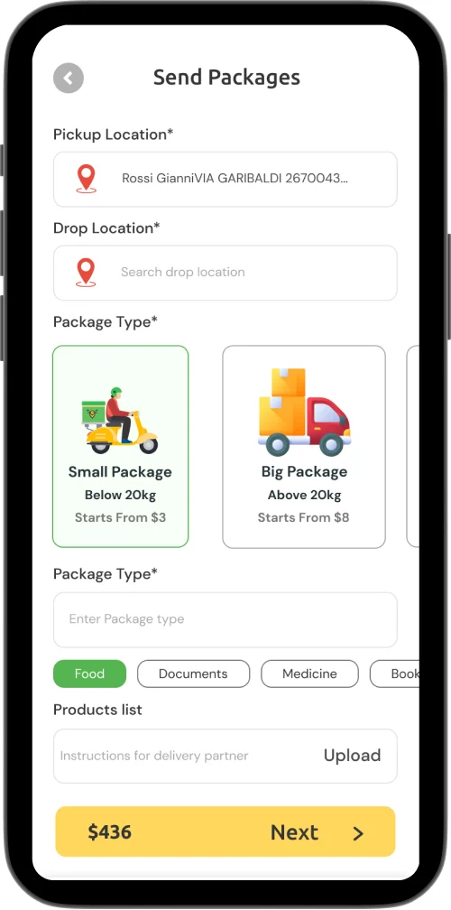 Send Packages
