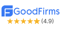 GoodFirms Rating 4.9 Stars