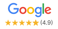 Google Rating 4.9 Stars