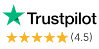 Trustpilot Rating 4.5 Stars