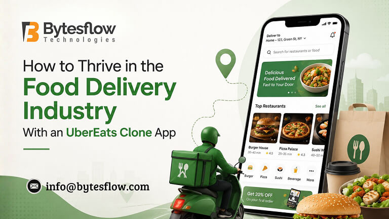 How to Thrive in the Food Delivery Industry With an UberEats Clone App
