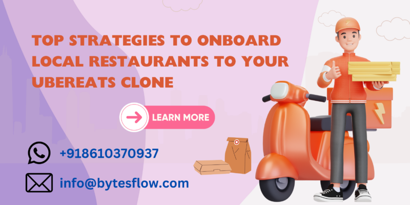 Restaurant Partnerships for UberEats Clone