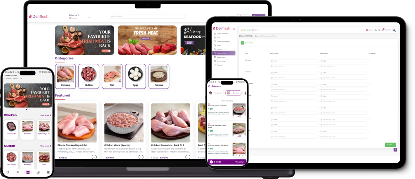 Best Meat Delivery App Development