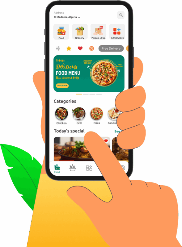 Glovo Clone app development