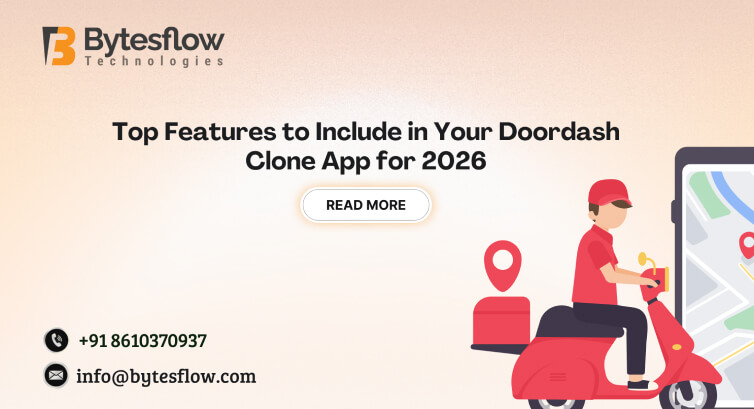 Top Features to Include in Your Doordash Clone App for 2026