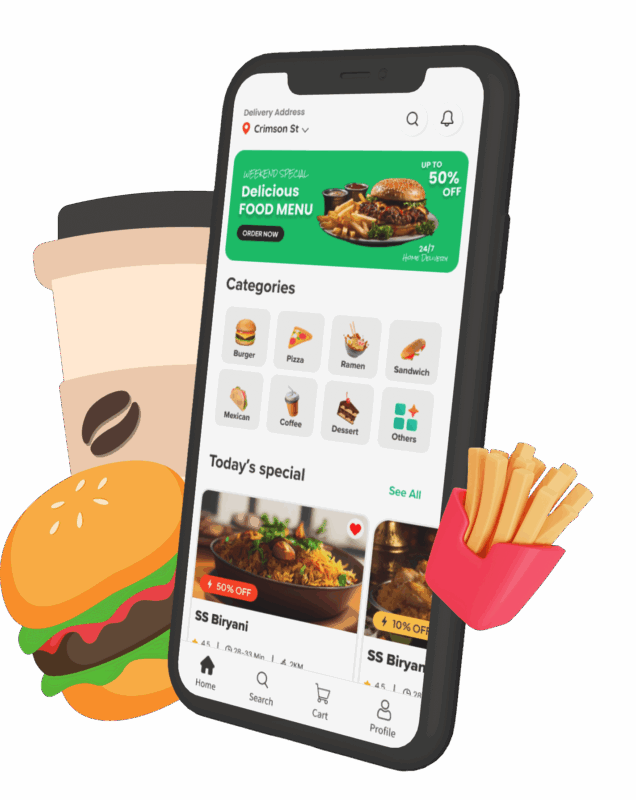UberEats clone app
