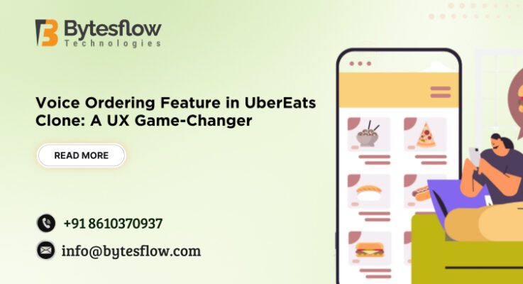 Voice Ordering Feature in UberEats Clone A UX Game-Changer