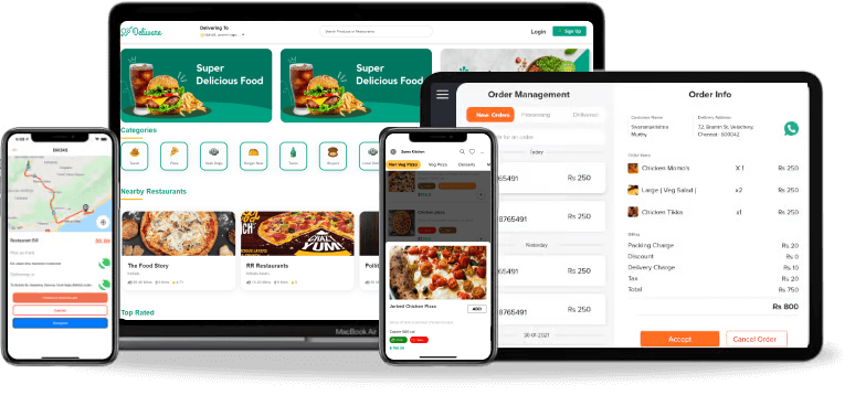 Delivery Hero Clone For Apple Device