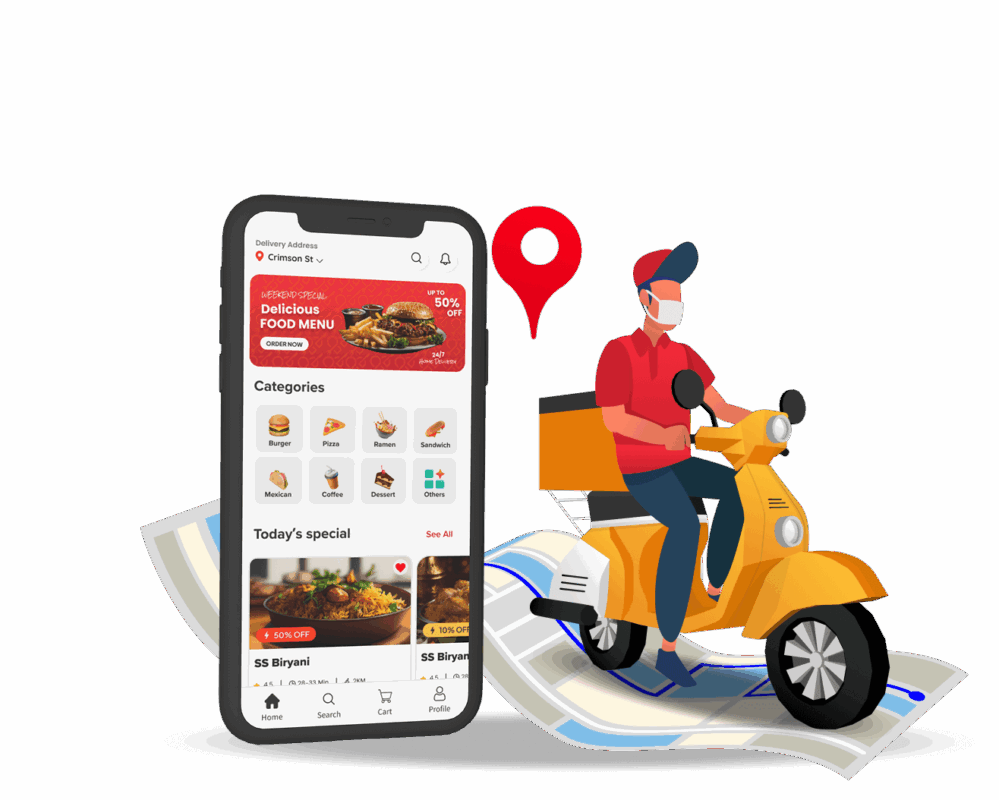 Delivery Hero Clone