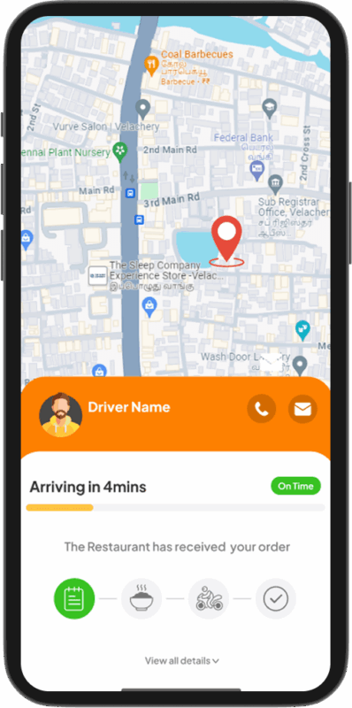 Justeat Clone Location Track