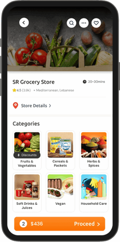 Swiggy Clone Grocery