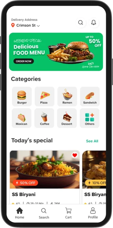 Ubereats-Clone-Homepage